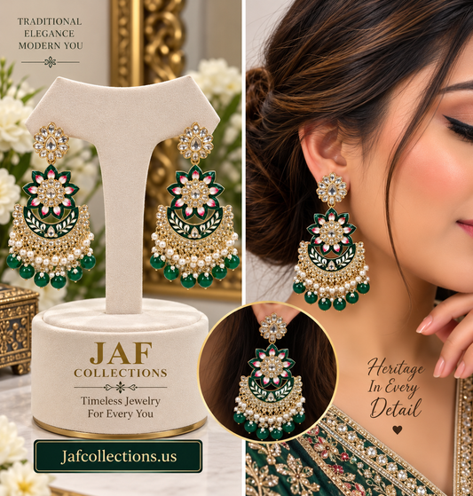 Meena stunning earrings