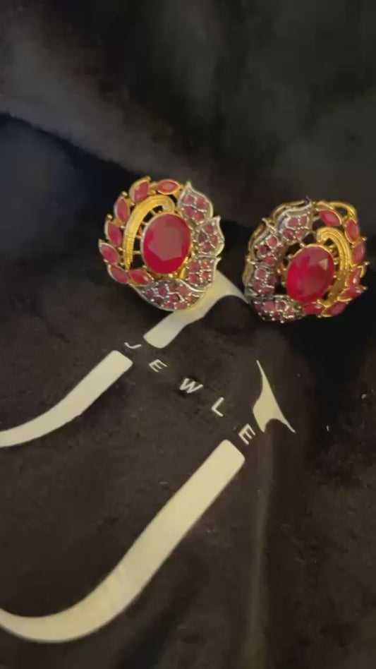 Stud earrings